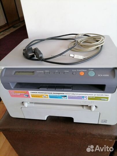 Принтер лазерный мфу samsung 4200