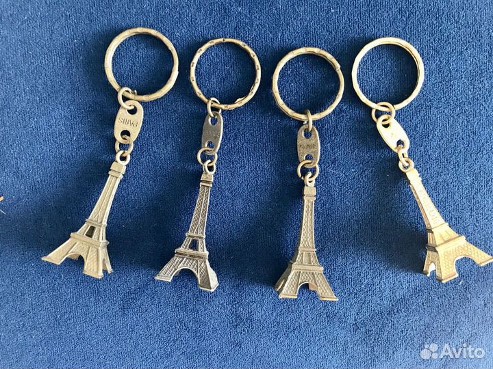 Брелок для ключей, рукоделие,Эйфелева башня, Париж