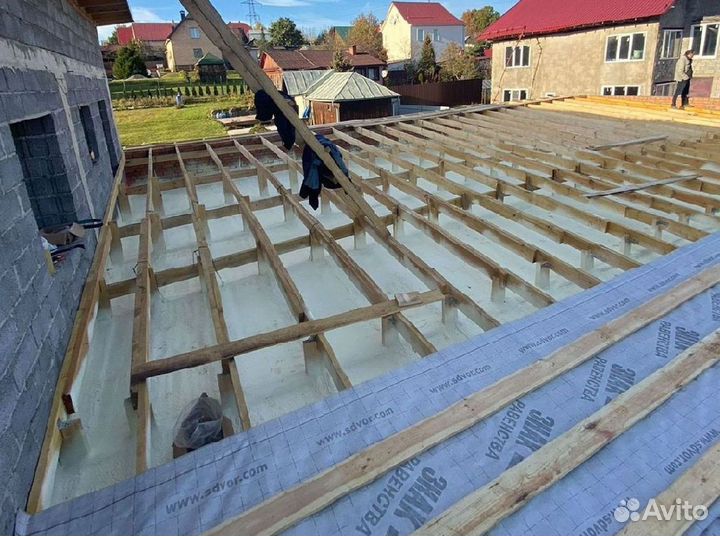 Утепление пола напылением пенополиуретана