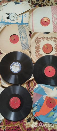 Пластинки патефонные