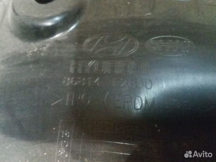 Новые подкрылки Hyundai/Kia 2015-2022 L,R