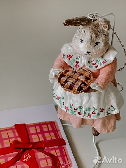 Ватные игрушки ручной работы