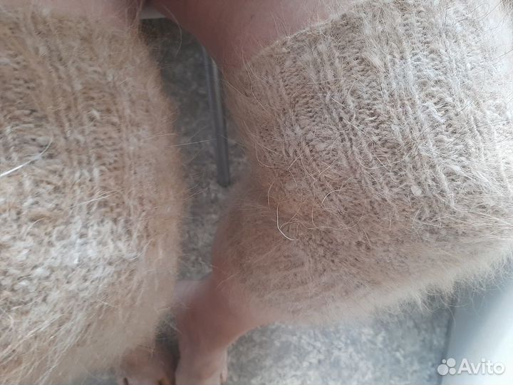 Наколенники и носки из собачей шерсти