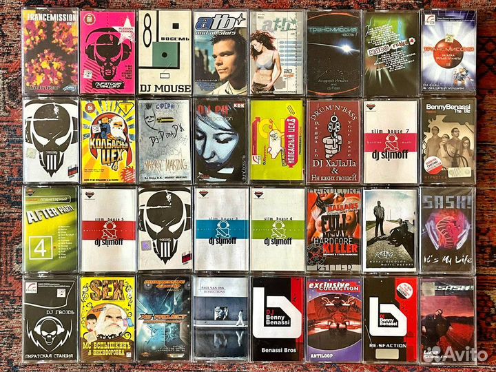 Аудиокассеты электронная музыка