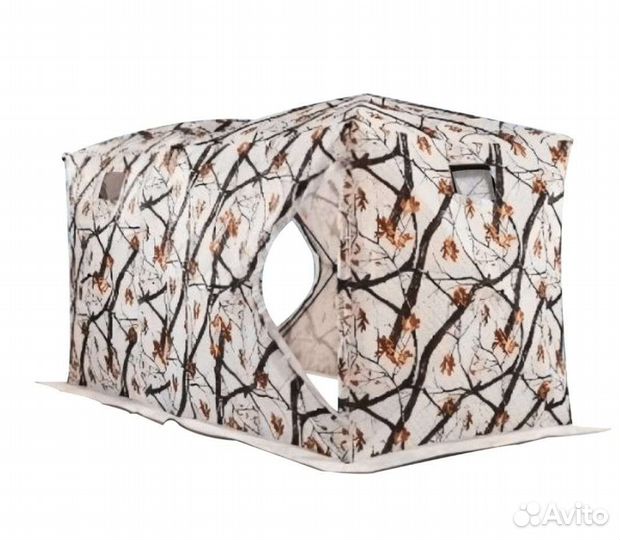 Палатка зимняя двойной куб 360*180*205см (3603)