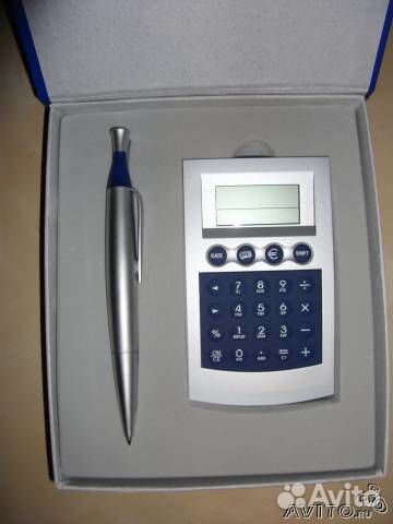 Набор калькулятор и ручка