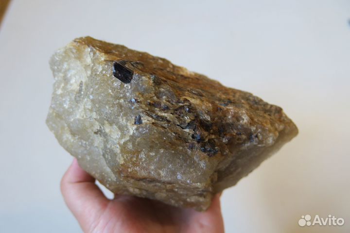 Минерал цитриновый кварц