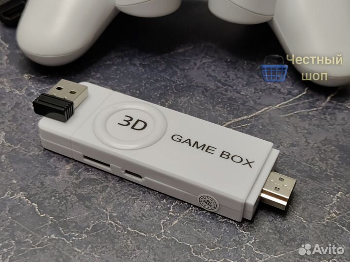 Игровая приставка m10 ретро игры game stick