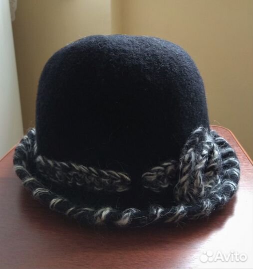 Шляпка женская фетровая