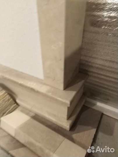 Каминный портал мраморный