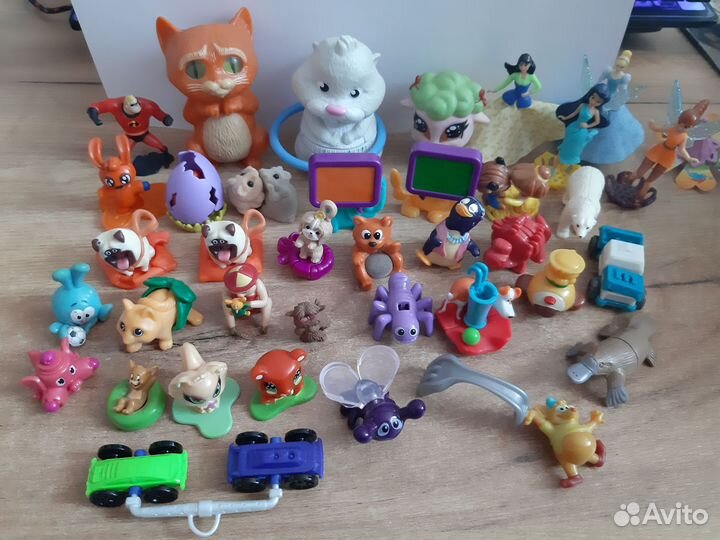 Коллекционные игрушки Киндер и Макдональдс