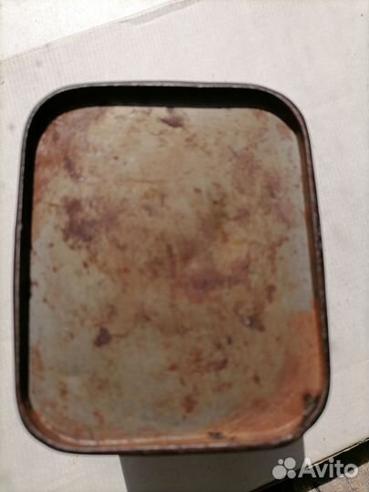 Жестяная коробка кофе мокко №00 центросоюз 1920е