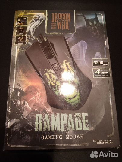 Компьютерная мышь qumo Dragon War Rampage M49