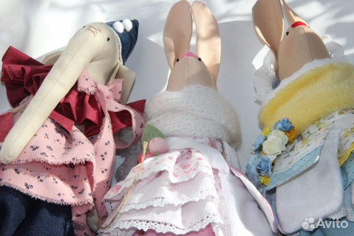 Коллекционные текстильные игрушки ручной работы