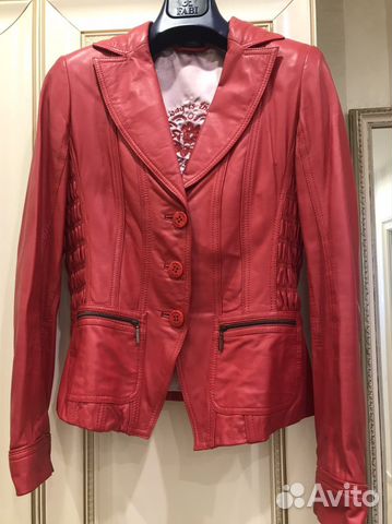 Куртка кожаная женская