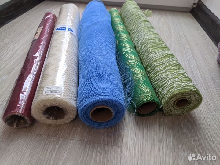 Сетки, ткани для декора