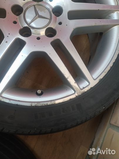 Диски AMG разноширокие r17