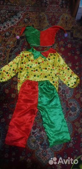 Новогодний костюм петрушки