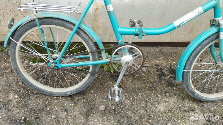 Складной велосипед аист СССР ммвз