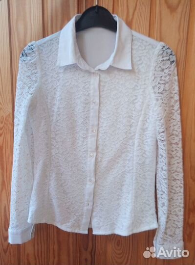 Белые блузки для школы