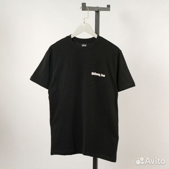 Футболка stussy wiki tee черное