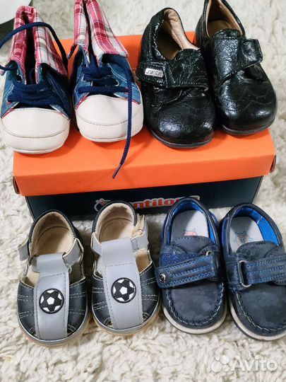 Детская обувь пакетом в отличном состоянии