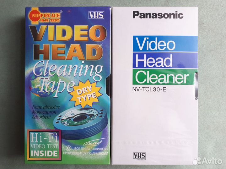 Чистящая видеокассета Nippon Ace/Panasonik / Новая