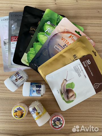 Кристалл-дезодорант и бальзам для губ Тайланд