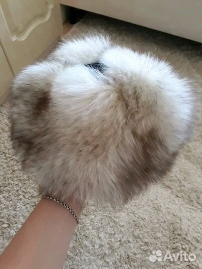 Шапка из песца