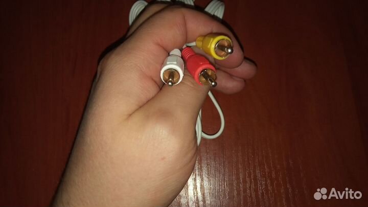 Кабель Rca 3 RCA Тюльпаны