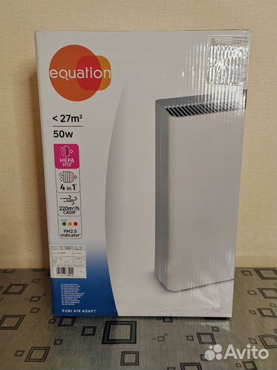 Очиститель и увлажнитель воздуха Equation,новый