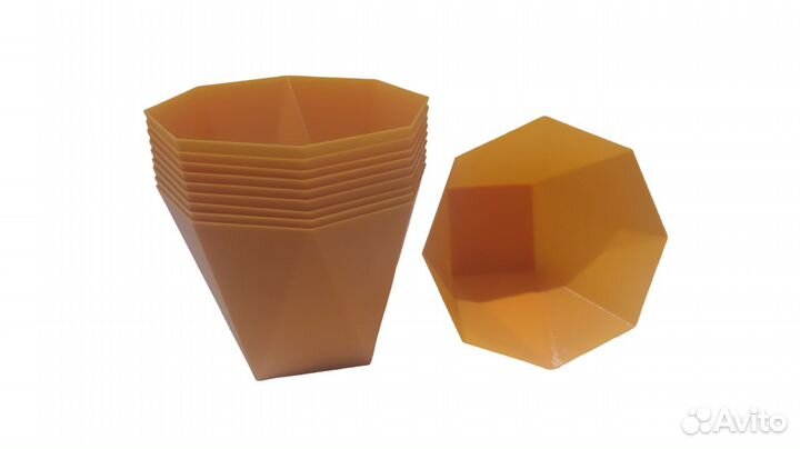 Горшочки (для цветов / рассады / растений) - 10 шт