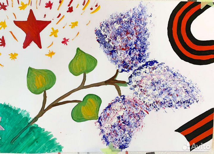 Картина для детского сада школы