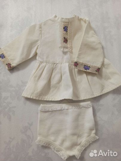 Одежда для кукол, платье, форма школьная