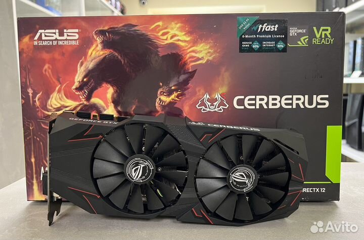 GTX 1070ti-8GB Asus Cerberus