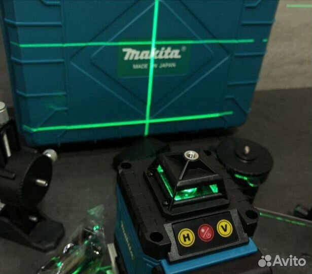 Лазерный уровень makita 4D нивелир 16 линий/Макита