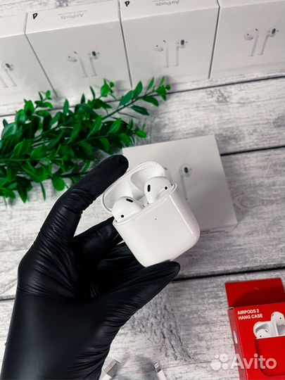 AirPods 2 (гарантия +чехол)