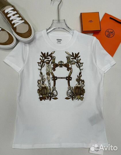 Футболка Hermes премиум