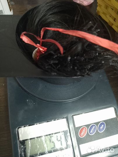 Натуральные волосы остатки