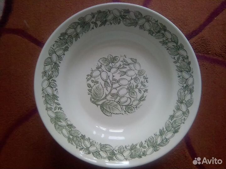 Тарелки винтаж: Конаково Зик, Дулево разные