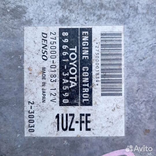 Блок управления двигателем 1 UZ fe