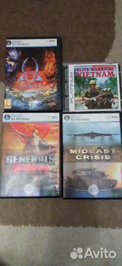 Компьютерные игры диски