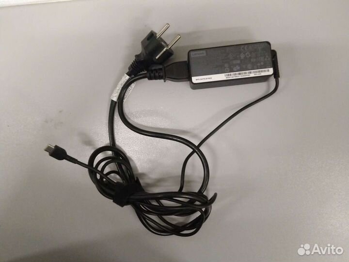 Блок питания для ноутбука lenovo usb type-c