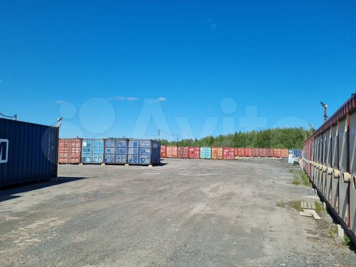 Склад контейнер 27.5 м²