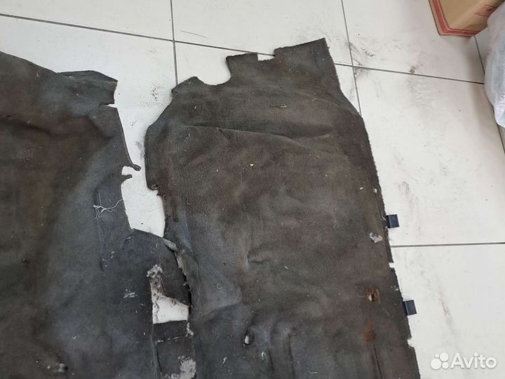 Ковровое покрытие салона LHD 3дв Pajero 2