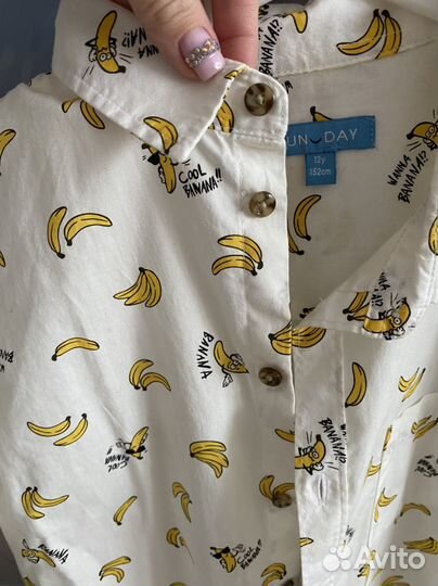 Рубашка для мальчика с коротким рукавом