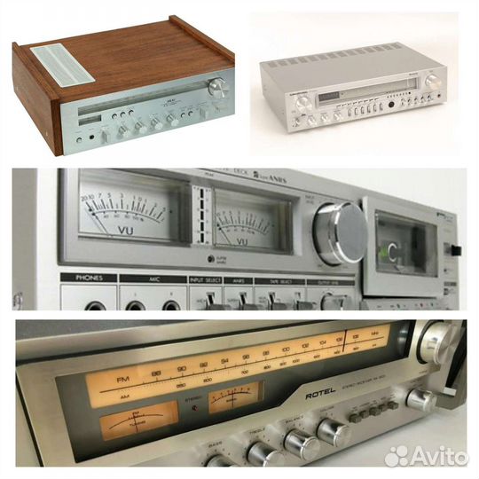 Кассетная дека JVC KD-A5 rotel. Grundig Akai