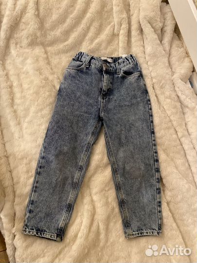 Джинсы для девочки 110