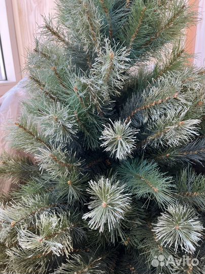 Елка искусственная бу 150см с игрушками