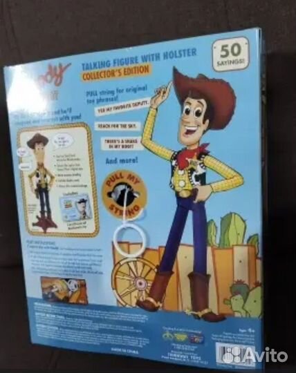 История игрушек говорящий Вуди